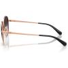 image:imageCOACH womens Hc7189 Round SunglassesShiny Rose GoldGrey Gradient