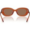 image:imageCOACH womens Hc8448u Universal FitMilky AmberWine Solid