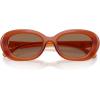 image:imageCOACH womens Hc8448u Universal FitMilky AmberWine Solid