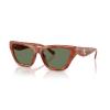 image:imageCOACH womens Hc8449u Universal FitCaramel TortoiseGreen Solid