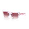 image:imageCOACH womens Hc8451u Universal FitTransparent IrisPurple Pink Gradient