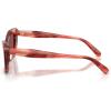 image:imageCOACH womens Hc8452u Universal Fit Cat Eye SunglassesCherry TortoiseWine Solid