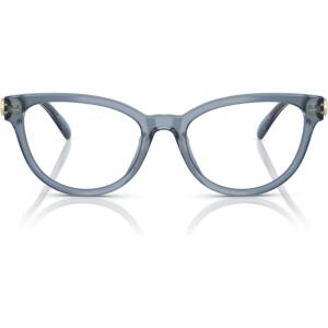 image:imageCOACH womens Hc6258u Universal Fit PILLOW Prescription Eyewear FramesMilky Denim  Demo Lens