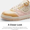 image:imageCoach Womens Coach Soho SneakerCandy PinkLight Beige