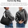image:imageCOACH Curve Zip BagBlack