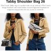 image:imageCOACH Womens Pebble Tabby Shoulder Bag  Quilted 26 with ChainAnthracite
