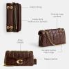 image:imageCOACH Womens Pebble Tabby Shoulder Bag  Quilted 26 with ChainB4Maple