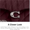 image:imageCOACH Womens Pebble Tabby Shoulder Bag  Quilted 26 with ChainMerlot