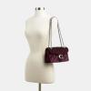 image:imageCOACH Womens Pebble Tabby Shoulder Bag  Quilted 26 with ChainMerlot