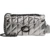 image:imageCOACH Womens Pebble Tabby Shoulder Bag  Quilted 26 with ChainAnthracite
