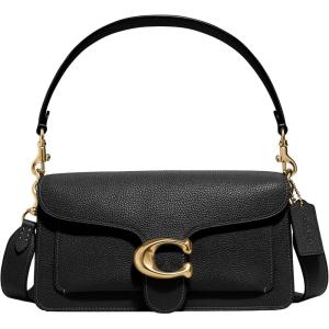 image:imageCOACH Womens Pebble Tabby Shoulder Bag  Quilted 26 with ChainB4Black