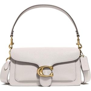 image:imageCOACH Womens Pebble Tabby Shoulder Bag  Quilted 26 with ChainChalk