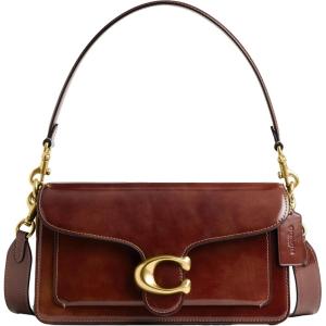 image:imageCOACH Womens Pebble Tabby Shoulder Bag  Quilted 26 with ChainDark Neutral