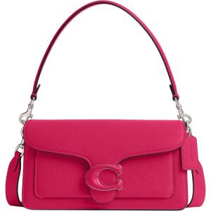 image:imageCOACH Womens Pebble Tabby Shoulder Bag  Quilted 26 with ChainDragonfruit