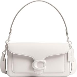 image:imageCOACH Womens Pebble Tabby Shoulder Bag  Quilted 26 with ChainLhChalk