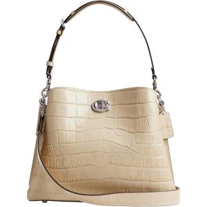 image:imageEmbossed Croc Willow Shoulder Bag