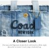 image:imageCOACH Cargo Tote 26 in Upcycled Denim