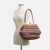 image:imageCOACH Kisslock Frame Bag 27 in StrawMulti