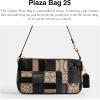 image:imageCOACH Patchwork Leather Plaza Bag 25Black Multi