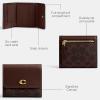 image:imageCOACH Womens Mila Small Flap WalletB4Maple