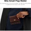 image:imageCOACH Womens Mila Small Flap WalletB4Maple