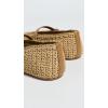 image:imageCOACH Womens Sculpted C Soft Mary Jane FlatsNatural Raffia