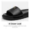 image:imageCOACH womens Brynn Slide SandalBlack