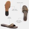 image:imageCOACH womens Margot Flat SandalOakMaple
