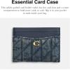 image:imageCoach Essential Card CaseLoved Denim Dark Indigo