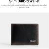 image:imageCoach Mens Slim Billfold Wallet in Refined CalfBlackLight Tan
