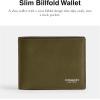 image:imageCoach Mens Slim Billfold Wallet in Refined CalfOlive