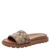 image:imageCOACH womens Brynn Slide SandalTan