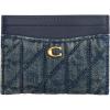 image:imageCoach Essential Card CaseLoved Denim Dark Indigo