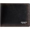 image:imageCoach Mens Slim Billfold Wallet in Refined CalfBlackLight Tan