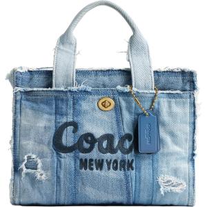 image:imageCOACH Cargo Tote 26 in Upcycled Denim