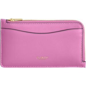 image:imageCOACH Small Zip Card CaseB4Fuschia