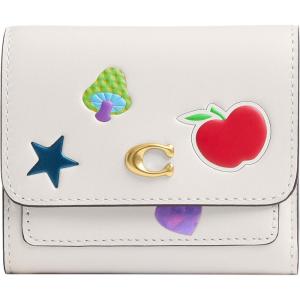 image:imageCOACH Womens Mila Small Flap WalletB4CHALK MULTI