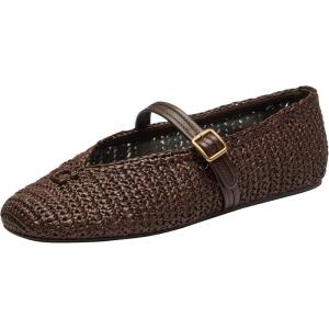 image:imageCOACH Womens Sculpted C Soft Mary Jane FlatsMaple