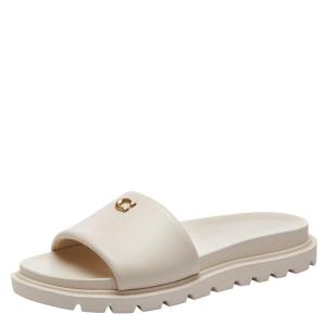 image:imageCOACH womens Brynn Slide SandalChalk