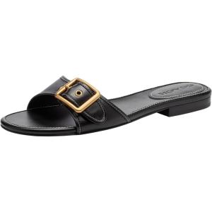 image:imageCOACH womens Margot Flat SandalBlack