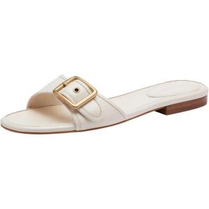 image:imageCOACH womens Margot Flat SandalChalk