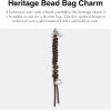 image:imageCOACH Bag CharmHeritage Bead Bag Charm