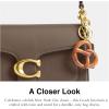 image:imageCOACH Bag CharmSmall Pretzel Bag Charm
