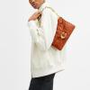 image:imageQuilted Glazed Leather Chain Tabby Shoulder Bag with Chain