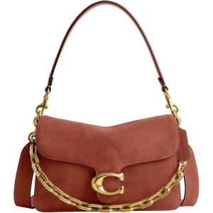 image:imageSuede Chain Tabby Shoulder Bag with Chain