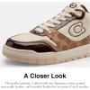 image:imageCOACH Soho Sneakers with Patent SignatureBrownMaple