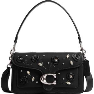 image:imageCOACH Womens Crystal Denim Tabby Shoulder BagLhBlack