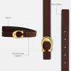 image:imageCOACH 25mm Glovetan Leather Sculpted C Reversible Belt