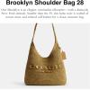 image:imageCOACH Brooklyn Shoulder Bag 28 in StrawB4Muted Olive