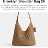 image:imageCOACH Brooklyn Shoulder Bag 28 in StrawNatural
